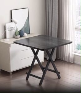 Ekohouse โต๊ะไม้พับได้ 80x80ชม. ประหยัดพื้นที่ โต๊ะพับ โต๊ะทานอาหาร โต๊ะไม้ โต๊ะอเนกประสงค์ โต๊ะวางของ โต๊ะทำงาน Table