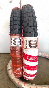 SEPASANG Ban Trail Zigma 80/90-14 dan 90/90-14 Ring 14