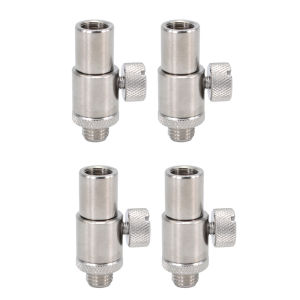 Hirisi AQ202 Stainless Steel Quick Release Connector Adaptor For Carp Fishing Bite Alarm Rod Pod Bank Sticks Fishing Accessories