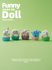 Cute Animal Figurines Car Desktop Decorations Miniature Landscape Creative Resin Craft Home Decor Accessories