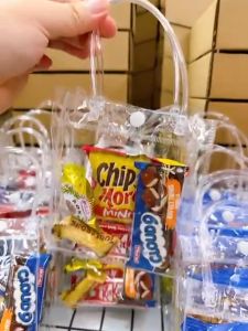 [Tambahan untuk Borong] Jajan Coklat Beg Hadiah [Add on for borong] Loose Pack Party Gift Bag Door Gift Gift Bag Door Gift Kahwin Goodies Kahwin 1pc