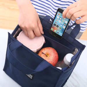 Thermal Insulated Lunch Bag - Portable Waterproof Food Storage Bag for Women Men & Kids | Picnic/Breakfast Drinks Container