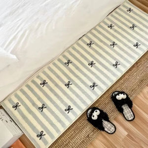 VIKAMA Hoạt Hình Chó Dachshund Dép Nỉ Phòng Ngủ Thảm Trải Giường Mềm Mại Chống Bụi Bẩn Phòng Khách Thảm Chống Trơn Trượt Trang Trí Nhà