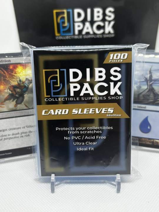 Card sleeves 66x91mm (100 microns) | Lazada PH