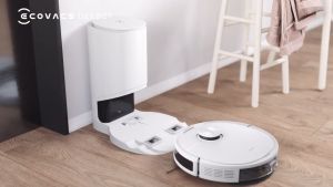 Robot Hút Bụi Ecovacs Deebot N8 Pro Robot Hút Bụi Lau Nhà Thông Minh Công Nghệ Camera TrueDetec 3D Nhỏ Gọn Sạch Từng Góc Kẽ Tường Nhập Đức BH 12 Tháng