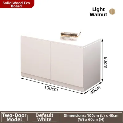 JUNLEGUANG | Solid Wood Bay Window Cabinet Customization Modular Storage Cabinet