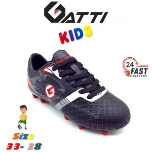 [READY STOCK] Kasut Bola Budak Gatti Kids Football Boots Children Boys Outdoor Football Futsal Training FG Soccer Shoes