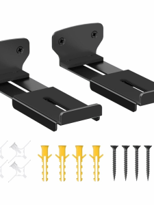 Wall-Mounted Speaker Bracket Long Bar Type Home Cinema Surround Sound System Sony Bose Polk Audio Accessories HiFi Speaker Stand