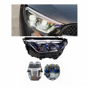 Cụm Đèn Pha Góc LED Ma Trận Xanh Độ Cho Mercedes-Benz GLC W254 2023-2026