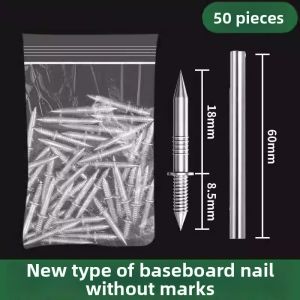 Bistable Invisible Two-Way Nails Double-Ended Nail