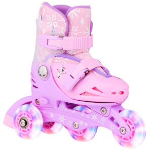 Disney | Childrens Skating Shoes with Helper Wheels for Beginners Safety Protection