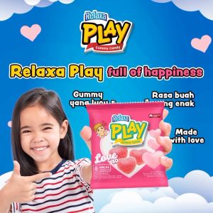 Permen Jelly / Gummy Relaxa Play 120 Gr Varian Army 3D Love 3D Chef 3D Cars 3D