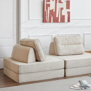 Italian Nine-Tier Cake Piedmont Fabric Sofa Four Square Tofu Block Designer Free Module Units Sofa