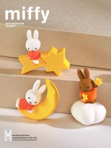 Miffy | Cute Refrigerator Magnet Playset