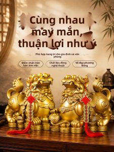 BINYUE | Tượng Linh Vật Phát Tài Đã Được Kèm Chú