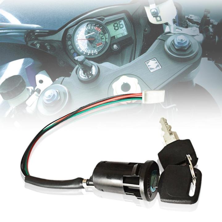 Motorcycle Motorbike Start the Ignition Switch Electric Door Lock Key