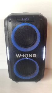ลำโพง W-King T9 Pro ล่าสุด 100W รุ่นใหม่ บลูทูธ ไฟ LED และ ไมค์โครโฟน 2 อัน รีโมต