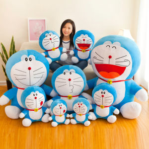 THÚ BÔNG DORAEMON ĐỦ CỠ VẢI MINISO CAO CẤP 100% GÒN MỀM MỊN