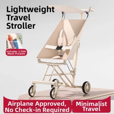 KIUMO | Ultra-light Foldable Large Age Baby Stroller