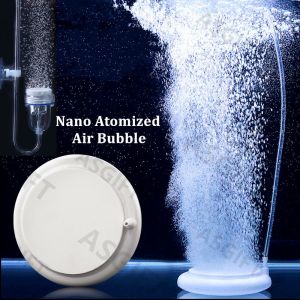 Aquarium Nano Air Bubble Atomized Dish Fish Tank Oxygen Diffuser Refiner Plate For Aquarium Air Pump Accessories