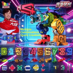 JINGDATOYS | Transformable Digital Robot Toy for Boys