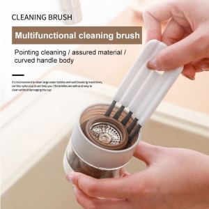 Multifunctional Flexible Gap Brush / Cup Cover Brush / Household Soft Bristles Cleaning Brush / Soft Bristles Cleaning Brush