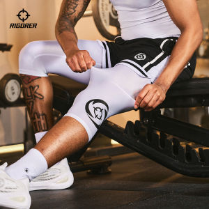RIGORER Mens Compression Pants For Basketball Quick Drying Breathable Training Fitness Leggings High Elasticity Sports Pants