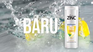 Shampoo Zinc Active Fresh 340ml: Solusi Rambut Kering & Berminyak