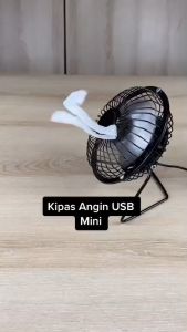 Kipas Angin MINI USB Plastik Duduk Mini USB FAN Portable Angin Kencang Original