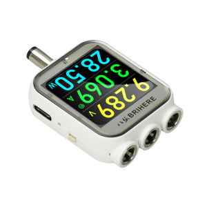 Gaqqee | Máy Đo Điện Năng Kỹ Thuật Số B50 DC 4.5-80V 0-6A 600W Máy Kiểm Tra Điện Áp Dòng Điện Với 3 Cổng DC5.5 Máy Phân Tích Đường Cong Cảm Biến Trọng Lực Dành Cho Điện Tử DIY