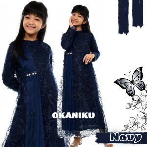Baju Kebaya Anak Perempuan Modern Gamis Slayer Usia 4 Sampai 14 Tahun Sd Smp