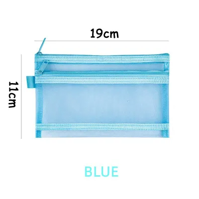 GD Christmas A4A6 Plastic Envelopes Zipper Envelope Document Storage Pouch Bag Holder Organizer Waterproof