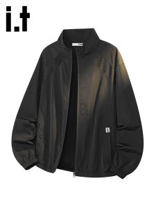 izzue | UPF50+ Mesh Cool Sensation Stand-Collar Mens Summer Shirt