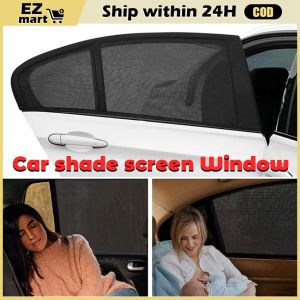 【Fast Shipping】 Car Window Cover Sun Shade Summer UV Protect Curtain Side Window Sunshade Mesh Sun Visor Auto Styling Protection Window Film