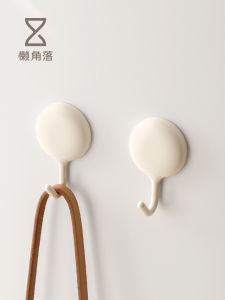 Adhesive Corner Hook for Kitchen Wall Mounted No Drilling Required Strong Adhesive Stick on Hook Lazy Corner Storage Organizer