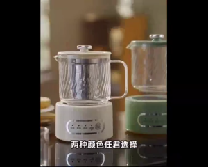 800ML Heat-Resistant Herbal Tea Pot - Healthy Yang Sheng Flower Teapot for Daily Use​    ​