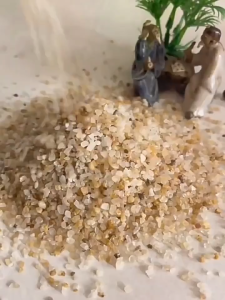 Premium Aquarium Golden Sand 3-5-8mm Fine Sand For Aquarium Fish Tank Landscaping Bottom Decorantion Water Purifier Multimedia Elements Potted Plants Decor