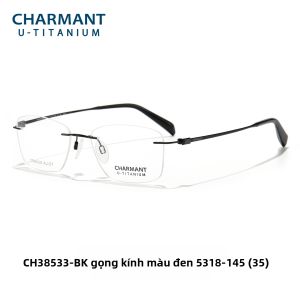 Charmant | Kính Cận Không Viền Hợp Kim Titan Cho Nam
