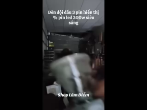 Đèn pin đội đầu siêu sáng 200W hiển thị phần trăm siêu sáng 3 chế độ 869 - 938