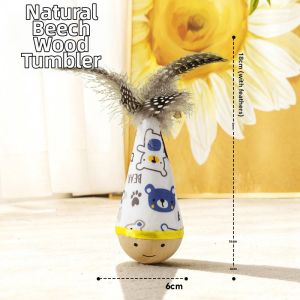 SHENJINGMAO | Energy-Consuming Feather Cat Toy