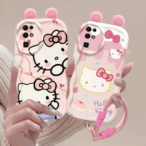 Honor 30 Pro+ / 30S Youth Edition Silicone Phone Case Full Cover Cute 3D Cartoon Kitty Cat Design Anti-Fall Protection Shell