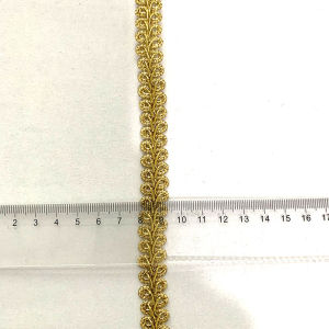 5m/16.4ft Each Pack 1.4cm Wide Lace Trimming Ribbon Centipede Braided Lace Sewing Clothes Accessories Curve Lace DIY Crafts Deco