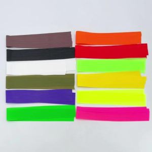 2~12Packs 40 Strands/Pack 30CM Silicone Rubber String Soft Worm Trout Fly Legs Fishing Jig Lure Skirts Nymph Fly Tying Material