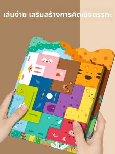 XIAOWANDOU | Educational Magnetic Animal Tetris Building Blocks 2-3 Years 4-5 Years