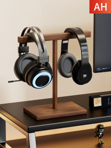 QINQI | Desktop Wooden Headset Stand