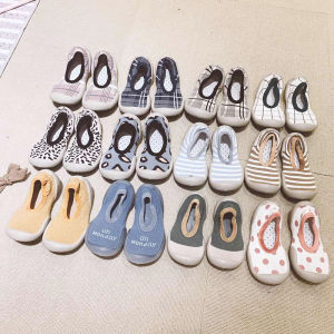 Soft Bottom Anti-Slip Baby Floor Shoes Early Education Shoes Boys Girls Toddler Walking Shoes Indoor Shoes Any Two Models