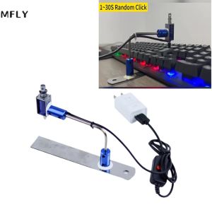 1-30s Physics Auto Random Click Game Assist click Randomly and Game Auxiliary Anti-dropping Computer Keyboard Clickers