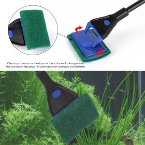 Talao 5 In 1 Fish Tank Cleaning Kit Algae Scraper Fish Net Sponge Plant Fork Gravel Rake