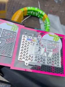 CHE KÉT NƯỚC XE EXCITER 150 NHÔM CNC 3D TÔNG MÀU 2 LINE ĐEN BẠC ( TEM TITAN YOSHIMURA ) 01