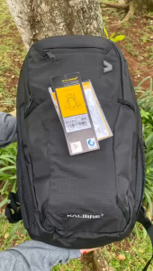 Tas Ransel Kalibre 911392 000 Black Backpack Horten 21L Tas Punggung Tas Laptop Tas Pria Tas Sekolah